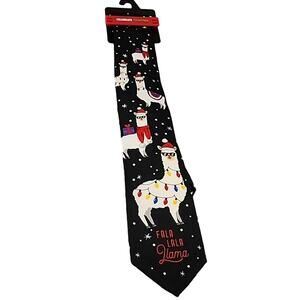Christmas FaLaLaLaLlama Tie, New